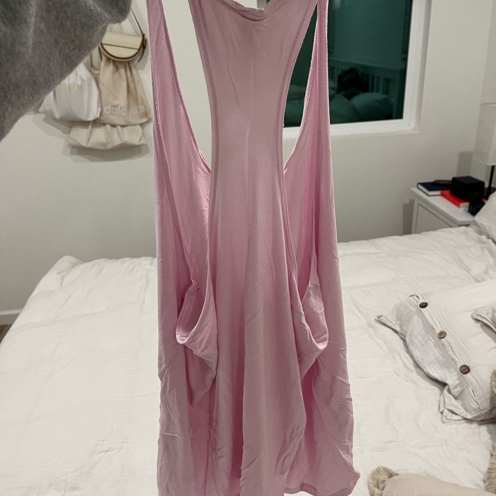 SKIMS baby pink pj set